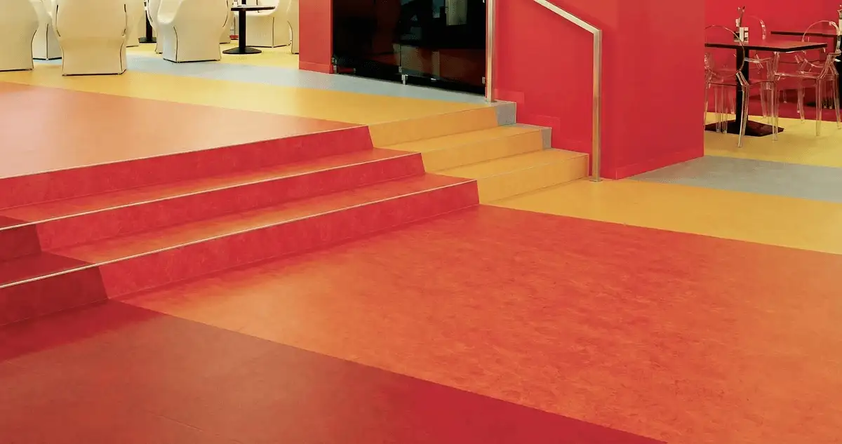 Snack bar with beautiful professionally installed linoleum flooring in Fort Wayne, IN